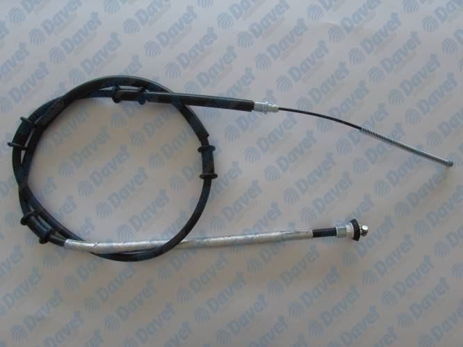 CAVO 1102763 El Fren Teli Arka Sag/Sol Fiat Doblo 09 -> (1872mm/1585mm) (Kisa Sase) (Bı Power Motor)